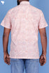Regular Fit Cotton Men’s Half Sleeved Shirt In Block Print